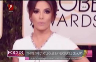 Ţinute spectaculoase la "Globurile de Aur"