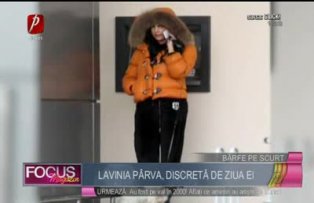 Lavinia Pârva, discretă de ziua ei