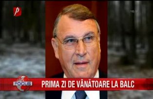 Prima zi de vanatoare la Balc