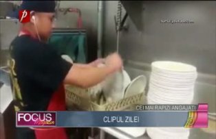 Clipul zilei: cei mai rapizi angajati