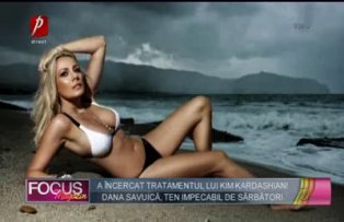 A încercat tratamentul lui Kim Kardashian! Dana Săvuică, ten impecabil de sărbători