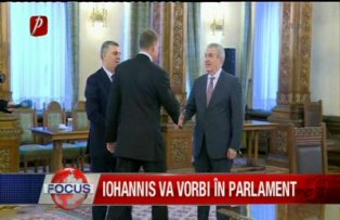 Iohannis va vorbi in parlament