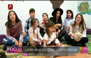 Lavinia Pârva simte spiritul sărbătorilor! "Darul lui Moş Crăciun", clip de poveste!