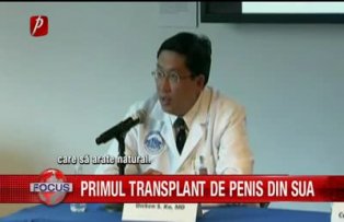 Primul transplant de penis din SUA