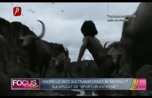 Andrei Leonte s-a transformat în "Mowgly"! S-a apucat de "sporturi extreme"!