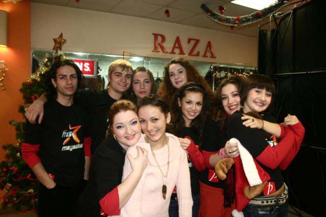 Laura Rosca s-a alaturat echipei finalistilor "Megastar" la Cluj