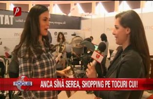 ANCA SÎNĂ SEREA, shopping pe tocuri cui!