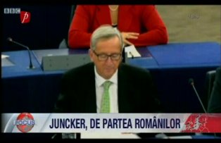 Juncker, de partea românilor