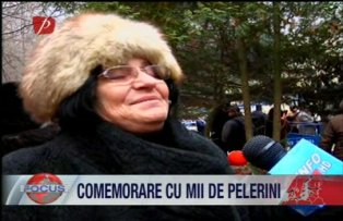 Comemorare cu mii de pelerini