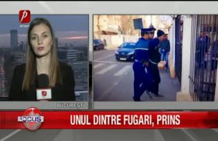 Unul dintre fugari, prins