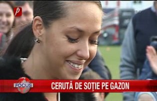 Ceruta de sotie pe gazon
