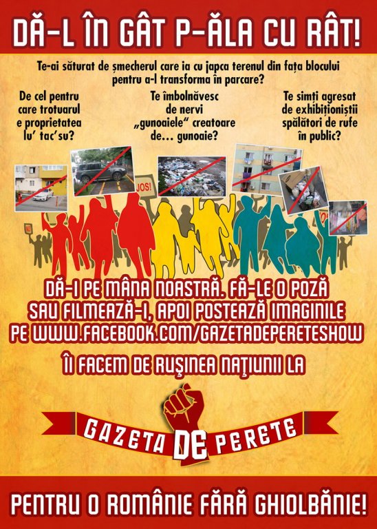 “Dă-l în gât p-ăla cu rât!” şi Augustin Julea îl dă la “Gazeta de perete”