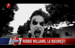 Robbie Williams la Bucuresti