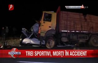 Trei sportivi morti in accident