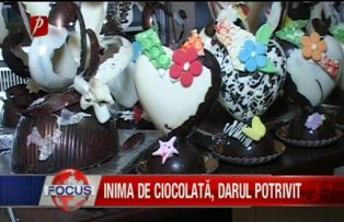 Inima de ciocolată, darul potrivit