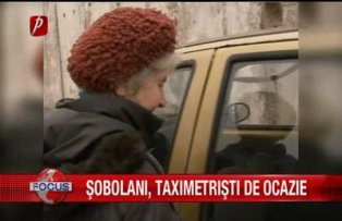 Sobolani, taximetristi de ocazie