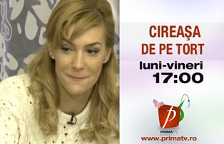 Roxana Ciuhulescu, o gazdă încântătoare, azi, la Cireaşa de pe tort
