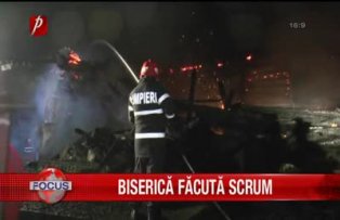 Biserică făcută scrum