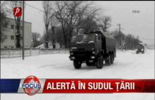 Alertă în sudul ţării