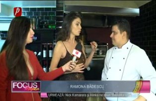 Ramona Bădescu ne arată ce ştie în bucătărie!