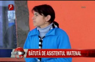 Bătută de asistentul matenal