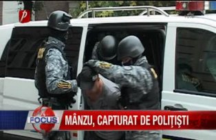 Mânzu capturat de poliţişti