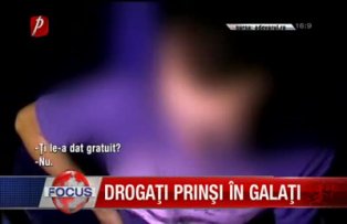 Drogaţi prinşi în Galaţi