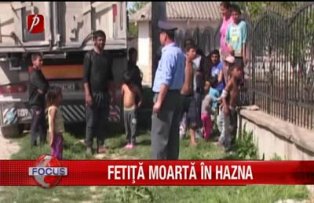 Fetita moarta in hazna