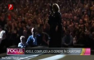 Adele, complice la o cerere în căsătorie