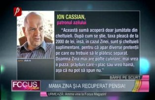 Mama Zina şi-a recuperat pensia!