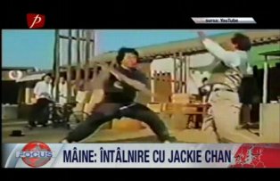 Maine intalnire cu Jackie Chan