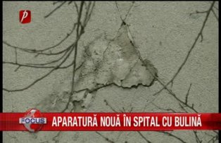 Aparatura noua la spital cu bulina