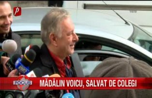 Madalin Voicu salvat de colegi