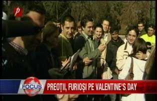 Preoţii, furioşi pe Valentine's day
