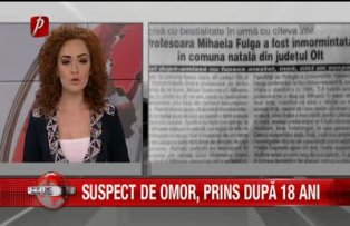 Suspect de omor, prins dupa 18 ani
