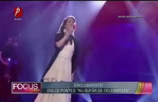 Exclusivitate! Dulce Pontes: "nu sufăr de celebritate"