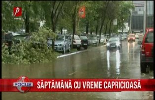 Saptamana cu vreme capricioasa
