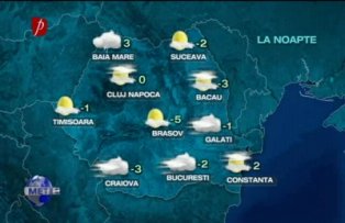 Prognoza meteo pentru 15 decembrie 2014