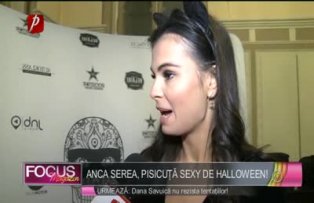 Anca Serea, pisicuta sexy de Halloween