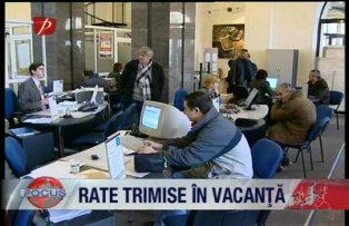 Rate trimise in vacanta