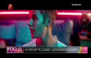 I-au refuzat pe Clooney, Justin Bieber şi DiCaprio!