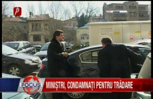 Ministri condamnati pentru tradare