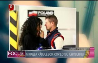 Mihaela Rădulescu, copilotul iubitului ei