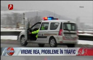 Vremea rea probleme in trafic