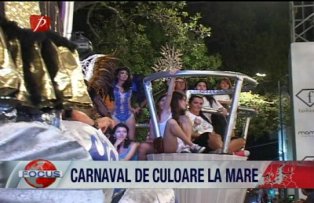 Carnaval de culoare la mare