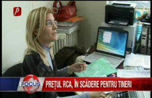 Pretul RCA in scadere pentru tineri