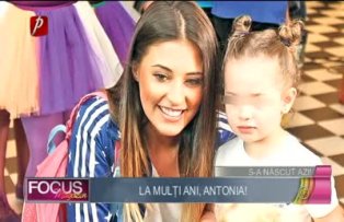 S-a născut azi! La mulţi ani, Antonia!
