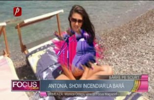 Antonia, show incendiar la bara