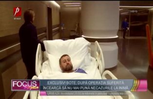 Exclusiv! Bote, după operaţia suferită, încearcă să nu mai pună necazurile la inimă