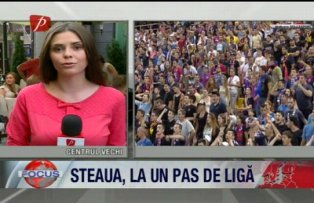 Steaua la un pas de liga